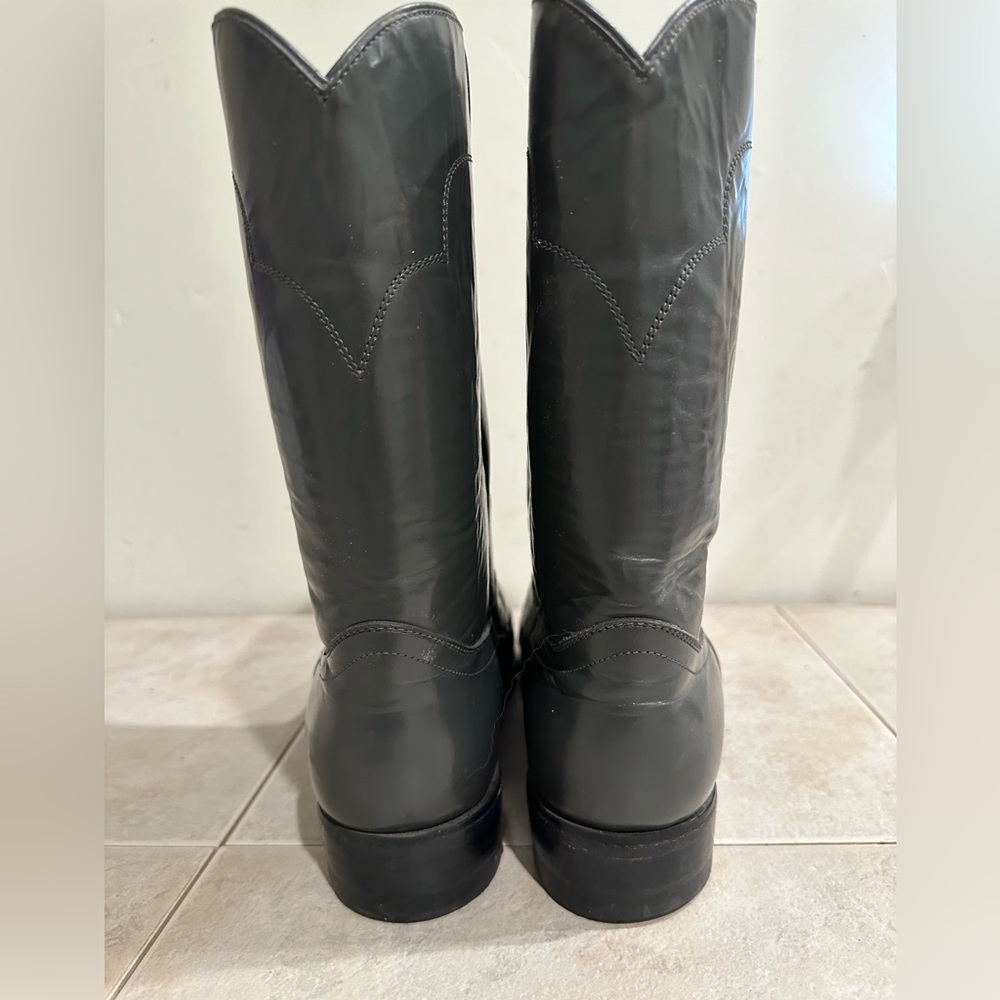 Tony Lama dress boots, men’s size 10 1/2 D - Picture 5 of 7